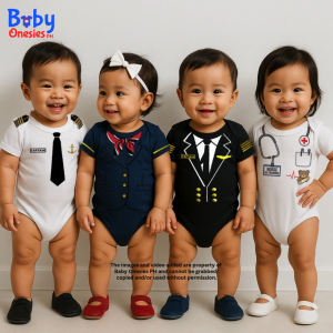 Career Baby Clothes 0–12 Months | Infant Profession Monthly Outfit | Cotton Bodysuit Costume | Baby Onesies PH