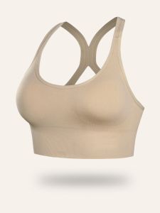 Womens High Impact Sports Bra with I - shaped High Support Molded Cup Ties Suitable for Exercise Training Running and Fitness