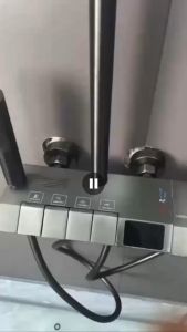 Sen cây tắm 4 phím đàn YAMATO cao cấp củ đồng 2.3kg mạ titan tắm đứng  hiển thị nhiệt độ  - Hàng nhập khẩu loại 1