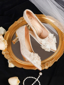 Josiny | Bridal Pointed Toe High Heels Stiletto Pumps