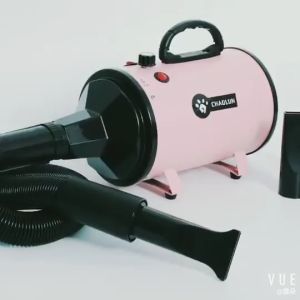 【Gratis Towel+Sisir】2800W Pengering Rambut Hewan Peliharaan Pengering Perawatan Kucing Anjing Pengering Rambut Hewan Peliharaan