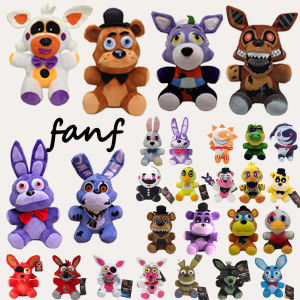 2026 New Cartoon Five Night At Freddy Fnaf Cute Plush Toys Game Doll Bonnie Bear Foxy Stuffed Doll Freddy Toys For Children Gift