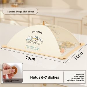 MEIZHUFU | Foldable Dustproof And Fly Repellent Food Cover