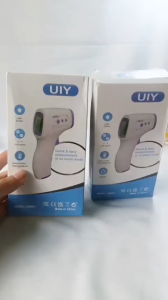 (Hot) Nhiệt kế hồng ngoại không cần chạm đo nhiệt độ nhanh chính xác bảo vệ sức khỏe gia đình - Màu Trắng