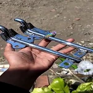 [CHROME CELUP] step pustep depan tahanan selaan honda tiger revo tirev tilam tiger 2000