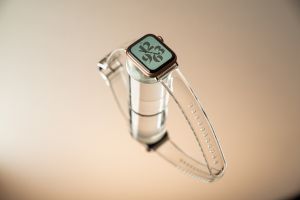 elago Clear Band Compatible with Apple Watch Band Ultra2/Ultra/SE/9/8/7/6/SE/5/4/3/2/1 Transparent Protective Band Watch Strap Connector Included
