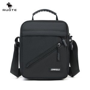 AUOTE Men Bag Fashion Shoulder Bag Cross Body Bag Casual Handbag Multiple Pocket Design Large Capacity Waterproof Lightweight Casual Sport Street Bag