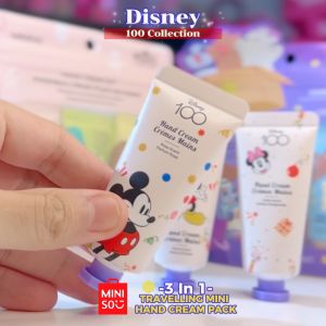 MINISO 3 in 1 Travelling Mini Hand Cream Pack (We Bare Bears Collections/2.0/3.0/Fresh Fruit Collection/Pineapple+Sweet Orange+Kiwi fruit/Disney 100 Collection/Barbie Collection/Disney Princess Collection)