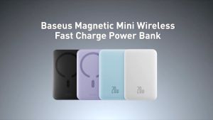Baseus 20000mAh/10000mAh/5000mAh PD 20W/22.5W Power Bank USB Type C Mini Magnetic Wireless Charge with Auto-wake Powerbank For iPhone 16 15 14 Pro Max
