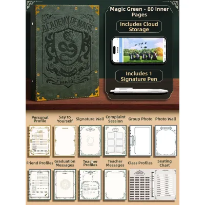 YIHAO | Personalized Stylish INS Style Harry Potter Yearbook Notebook