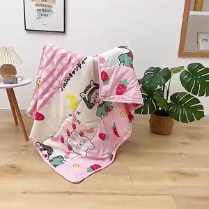 Selimut anak cantik dan imut ukuran 110x145cm bahan katun lembut / selimut katun