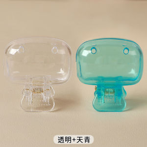 กล่องเก็บแปรงสีฟันพกพา ป้องกันฝุ่น ฝาป้องกันหัวแปรงสีฟัน กล่องเก็บแปรงสีฟัน สำหรับใช้ในบ้าน สำหรับเด็กและผู้ใหญ่ แปรงสีฟันแบบพกพา