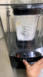 Commercial Blender with Cover for Smoothie Shake Juice