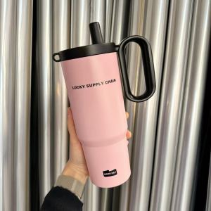 MOLORE | Luxurious Evening Large Capacity Vacuum Flask Straw Cup Car Use 316 Stainless Steel