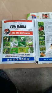 Thuốc trừ sâu Inmanda 100WP hiệu Vua Imida gói 100g hoạt chất Imidacloprid 100g/kg Diệt sạch chích hút bọ trĩ rầy nâu rầy xanh rêp sápVật Tư Nông Nghiệp AgriHG