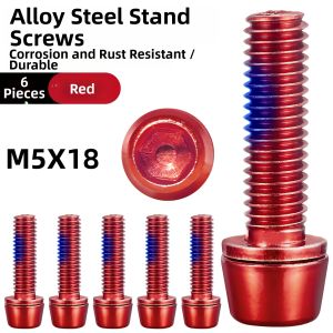 VXM | Colorful Dotted Glue Bike Handlebar Stem Screw M5*18mm