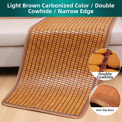 Anti-Slip Summer Sofa Pad Bamboo Mat