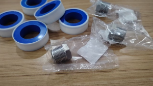 10/2pcs PTFE Thread Sealing Pipe Tape Gas Water Tape 10 Meters Waterproof Engineering Dedicated Duct Tap Evacuum Seal Roll