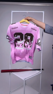 KHF | Jersey Vintage Number 28 CW Wanita Laki-Laki Cewek Futsal Bahan Dryfit Brazil Milano Full Printing Oversize Casual Rugby Retro Streetwear Hockey Retro NFL Bola Olahraga Boxyfit Pakaian