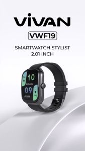 VIVAN VWF19 Smart Watch 100+ Sports Mode Waterproof IP68 Professional Health Monitoring Battery Up To 7 Days