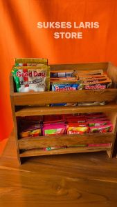 RAK SACHET SERBAGUNA | RAK DINDING | RAK WARUNG KOPI