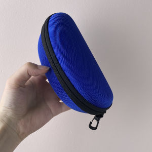 Oxford cloth large eyewear case sunglasses zipper storage box adult portable sports sunglasses case Backpack accessories