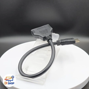 Y HDM Splitter Cable 1 ออก 2 จอ Full HD 1080p สำหรับการสร้างคอมไพล์ที่สวยที่สุด สำหรับแท็บแลนด์แทรกซ้อน