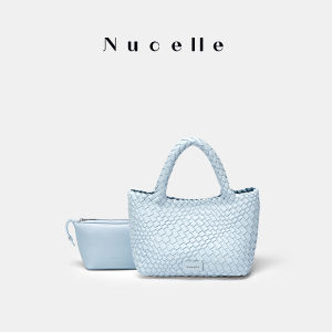 Commute Suitable Hand or Shoulder Bag with High End Feel Woven