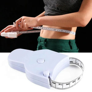 Body Measuring Tape Automatic Telescopic Tape Measuring Ruler Film Body Metric Centimeter Tape 150cm/60 Inch Sewing Tailor Meter