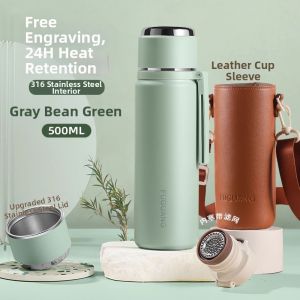 Fuguang | Cute and Portable 316L Stainless Steel Appealing Look High Capacity Thermos Cup All Ages