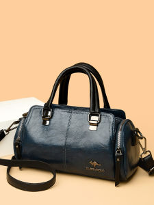 Kangaroo Brand Soft Leather Handbag Commuter Womens Bag Fashionable New 2025 Crossbody Bag Shoulder Bag Daily Use Bag