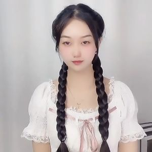 Tóc giả tết thắt bính J100 😍FREESHIP😍 tóc tết thắt bím tóc giả thắt bím
