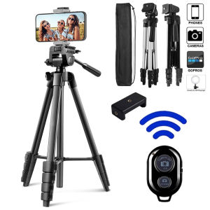 DSLR Tripod Cellphone Tripods For Phone Tripod For Mobile Tripie For Cell Phone Portable Stand Holder Selfie Picture with Gift