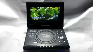 Small TV HD LCD DVD Mini Mobile DVD Player Home Convenient DVD Player with Rotating Screen player for travel