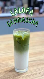 REPACK - LALOFA BRAND GENMAICHA 100G - HALAL CERTIFIED