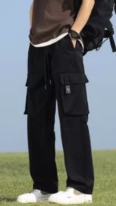 Celana Cargo Panjang pria Fashion Longgar Cargo Pants Bigsize Lurus Casual 2025 New Trend