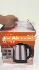 KETTLE PEMANAS TEKO LISTRIK LUNA LIFE 2 LITER ORIGINAL