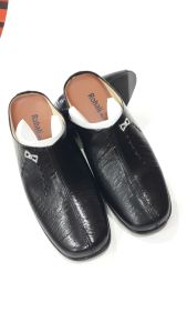 SENDAL WANITA BUSTONG JENIS MULES KULIT  SIMPLE  PRAKTIS 031