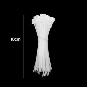 300Pcs Self-locking Nylon Tie Wrap High Strength Fastening Strap Cable Tie Fastening Zip Tie for Organizing & Bundling