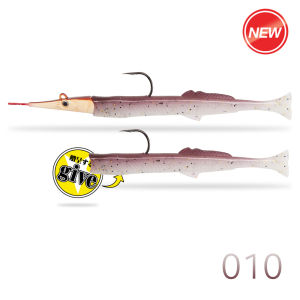 D1 Needle Jig Metal With 3D Eyes Fishing Lure 140mm 12.2g Silicone Baits Sea Sinking Artificial Soft Lure For Trout DT2006