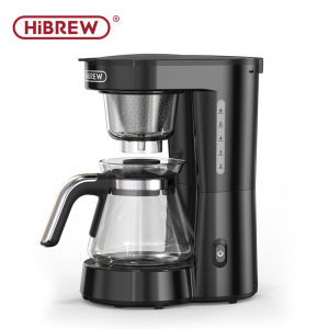 HiBREW 3 in 1 America Drip Coffee Machine Pour Over Coffee Maker Glass Teapot Hot Tea Maker 750ML H12