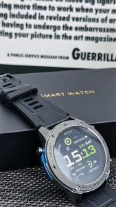 CitiJungle Neo GPS Smartwatch AMOLED 1.43" GPS Frekuensi Ganda Tracker | Jam Tangan Pintar Tahan Air 5ATM | Kompas & Altitude & Barometrik | Panggilan Bluetooth & Multi Bahasa