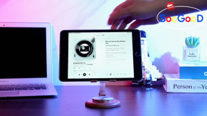 Portable 360° H11 Adjustable Wood Phone Aluminum Alloy Stand  Rotate Foldable
