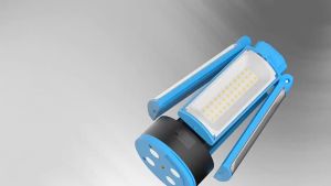 10400mAh outdoor multifunctional work light blade 270 ° rotation 180 ° folding bracket light telescopic flashlight magnetic suction waterproof camping light 4100LM height adjustabl