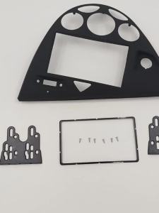 2 Din Frame Car Stereo Radio Fascia Panel For Ford Focus Mk1 Fiesta Carnival 1995 1996 1997 1998 1999 2000 2001 2002 2003 2004
