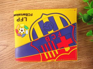 Football Club Waterproof PVC Bi-Fold Wallet Fan Gifts Real Madrid Liverpool Arsenal Chelsea Wallet