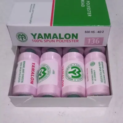 COD Isi 6 pcs - Benang Jahit Yamalon 40/2 500 yard