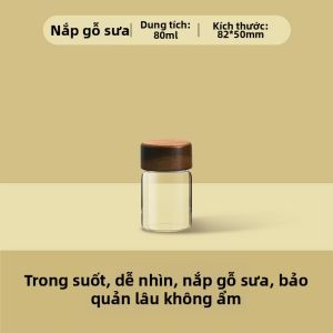 Ankou | Lọ Lưu Trữ Thủy Tinh Borosilicate Cấp Thực Phẩm Đã Niêm Phong
