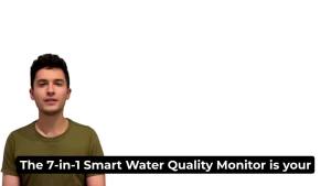WiFi Water Quality Monitor 7-in-1 Multi-parameter Smart Probe PH Temp TDS EC Salinity S.G and ORP with Lab-level Accuracy