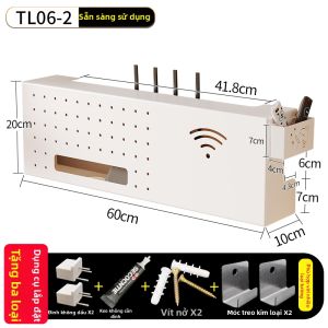 BANGBONUO | Hộp Lưu Trữ Thẩm Mỹ cho WiFi Router TV Set-top Boxes và Optical Network Terminal
